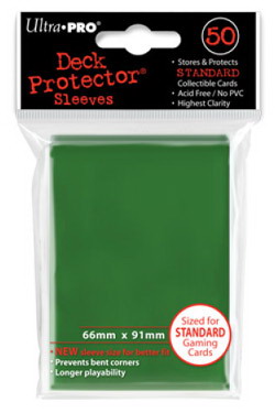 Deck Protector verde 66x91 mm