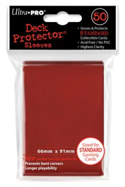 Deck Protector Rojo 66x91 mm