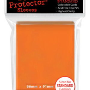 Protector de cartas naranja