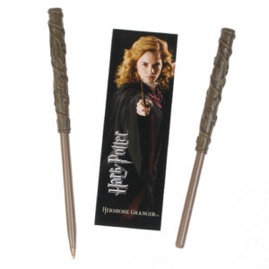 Bolígrafo y Marcapaginas Harry Potter Hermione