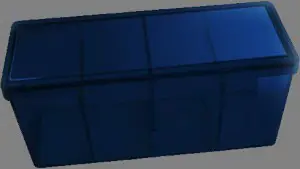 Caja 4 espacios Dragon Shield Azul