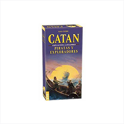Juego Catan :Piratas y Exploradores 5-6 Jugadores