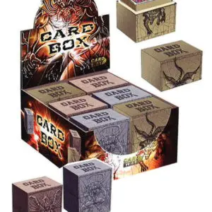 DISPLAY DECK BOX DRAGONS HEAVY SOLID *DELUXE*