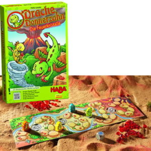 Juego de mesa para niños: Dragon Diente de trueno:Los cristales de fuego