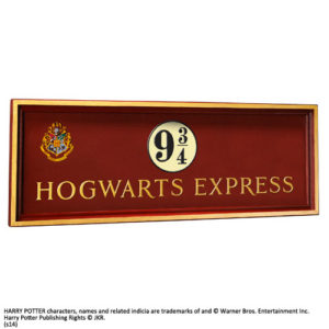 Hogwarts Express anden 9 y tres cuartos