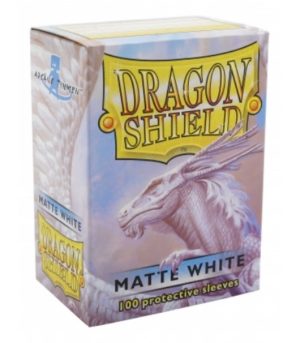 FUNDA MATE DRAGON SHIELD WHITE (100)