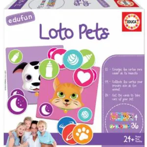 Juego Educativo Loto Pets