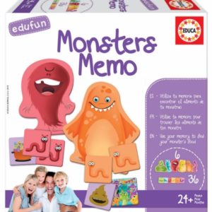 Juego Educativo: Monsters Memo