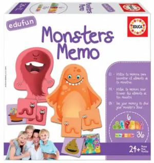 Juego Educativo: Monsters Memo