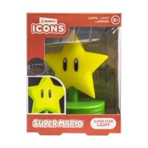 Lámpara de Estrella de Super Mario