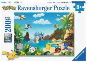 PUZZLE 200 POKEMON EN LA PLAYA