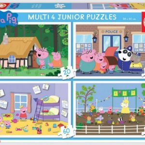 PUZZLE MULTI 4 JUNIOR PEPPA PIG