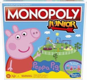 hasbro monopoly junior peppa pig