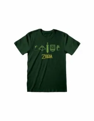 camiseta nintendo zelda simbolos