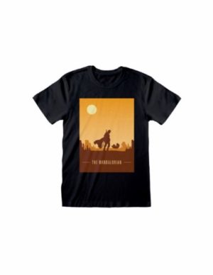 camiseta star wars mandalorian desierto