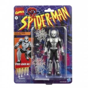 figura hasbro marvel legends spiderman armor mk1
