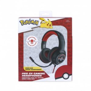auriculares g4 pro gaming otl pokemon pokeball