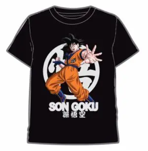 camiseta dragon ball goku japones