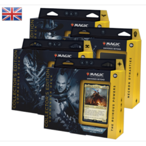 magic commander warhammer 40k premium deck 4 ingles