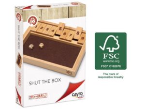 shut the box madera fsc