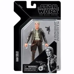 figura hasbro black series star wars han solo