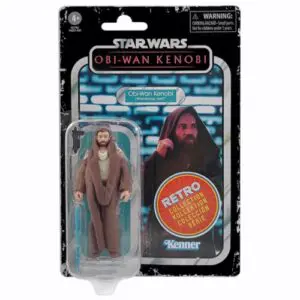 figura hasbro star wars vintage obi one wandering