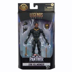 figura hasbro marvel black panther killmonger