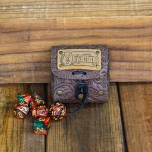 RAWBLADE DADOS + BOLSA DE CUERO HALFLING (7)