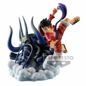 figura banpresto one piece diorama luffy ed espec