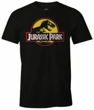 camiseta jurassic park negro