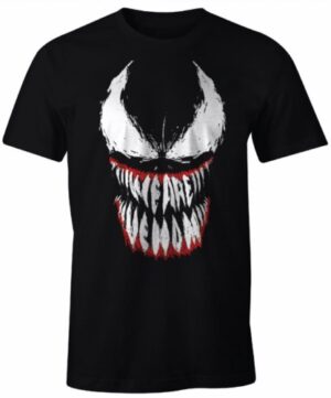 camiseta marvel venom negro
