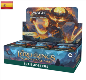 mtg lotr tales of middle earth booster 30 castellano