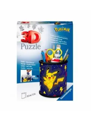 pokemon 3d puzzle pencil holder
