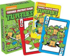 baraja 52 2 cartas tortugas ninja playing cards