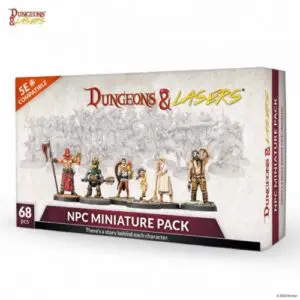 dungeon lasers npc miniature pack
