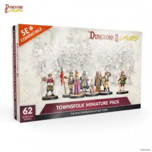 dungeon lasers townsfolk miniature pack