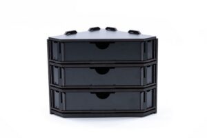 accesorios pinturas negro end element with drawer