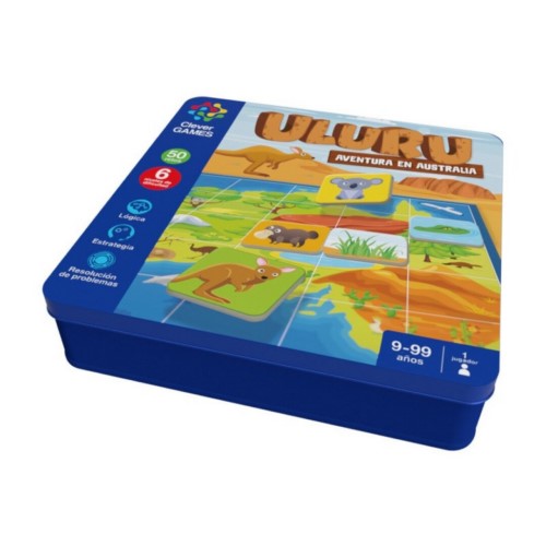 JUEGOS INTELIGENTES ULURU CAJA METALICA
