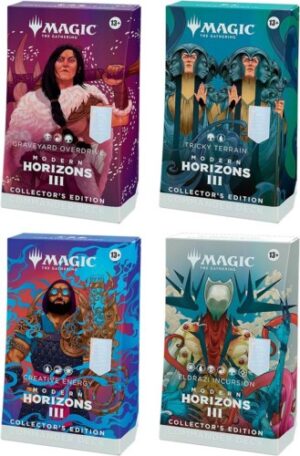 MTG MODERN HORIZONS 3 COLLECTOR COMMANDER DECK (4) INGLES