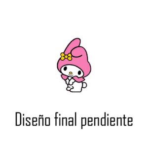 COJIN 3D HELLO KITTY MY MELODY 35x31 CM
