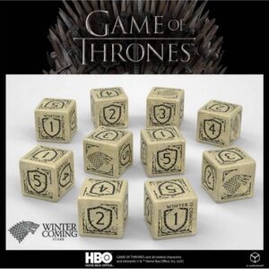 QW CAJA DADOS D6 GAME OF THRONES STARK (10)