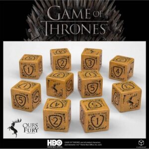 QW CAJA DADOS D6 GAME OF THRONES BARATHEON (10)
