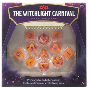 D&D 5 SET DE DADOS WITCHLIGHT CARNIVAL