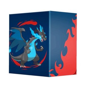 UP DECKBOX POKEMON MEGA CHARIZARD X 100 +