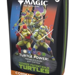 MTG TMNT TEENAGE MUTANT NINJA TURTLES  COMMANDER DECK (4) (INGLE