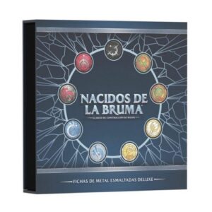 NACIDOS DE LA BRUMA FICHAS DE METAL