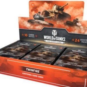 WORLD OF TANKS TCG BOOSTERS TWINFIRE(24) (INGLÉS)