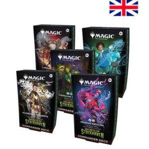MAGIC THE GATHERING SECRETS OF STRIXHAVEN COMMANDER DECKS (5) (I